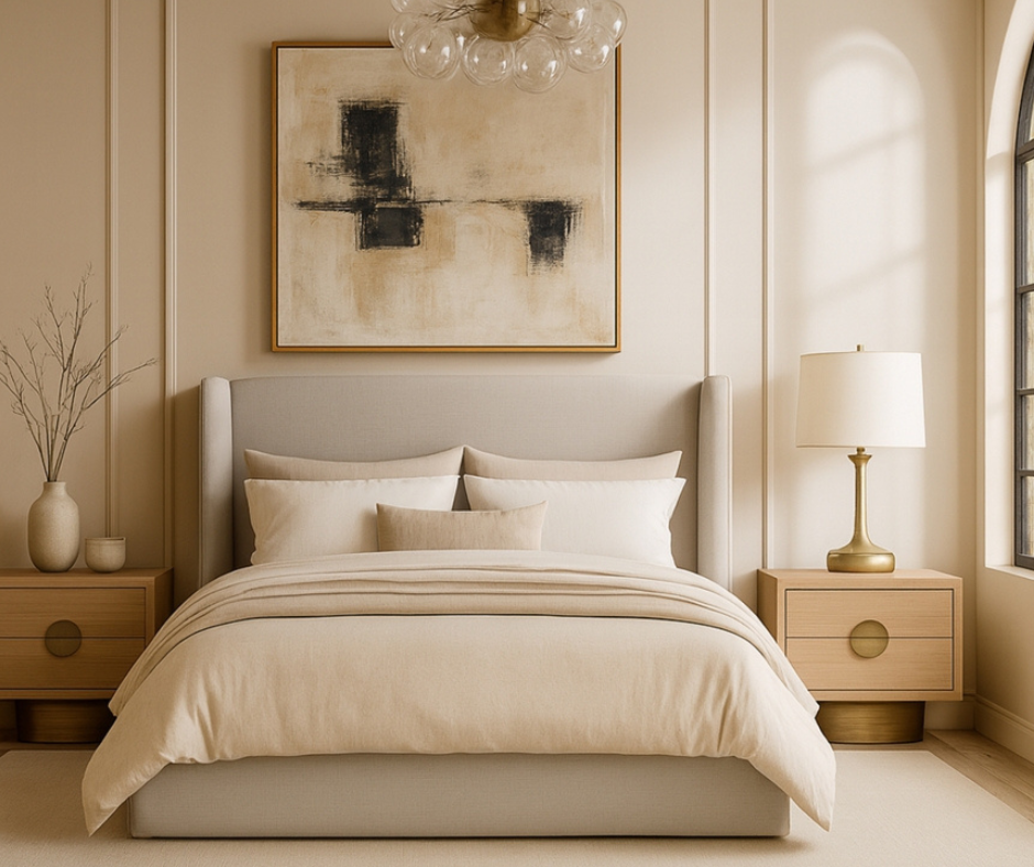 Kendall Linen Upholstered Bed