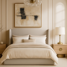 Kendall Linen Upholstered Bed
