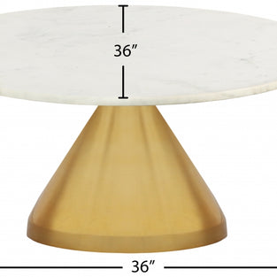 Emery Marble Top Coffee Table