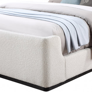 Oliver Boucle Fabric Bed