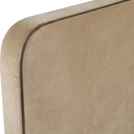 Rava Velvet Upholstered Bed