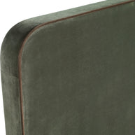 Rava Velvet Upholstered Bed
