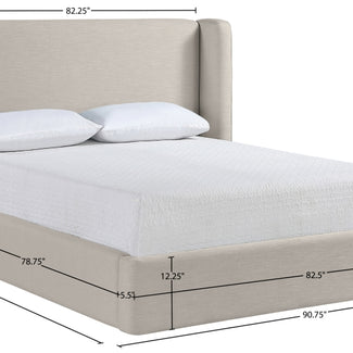 Kendall Linen Upholstered Bed