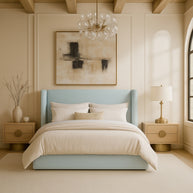 Kendall Linen Upholstered Bed
