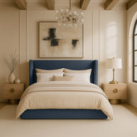 Kendall Linen Upholstered Bed