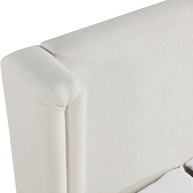 Solange Linen Upholstered Bed