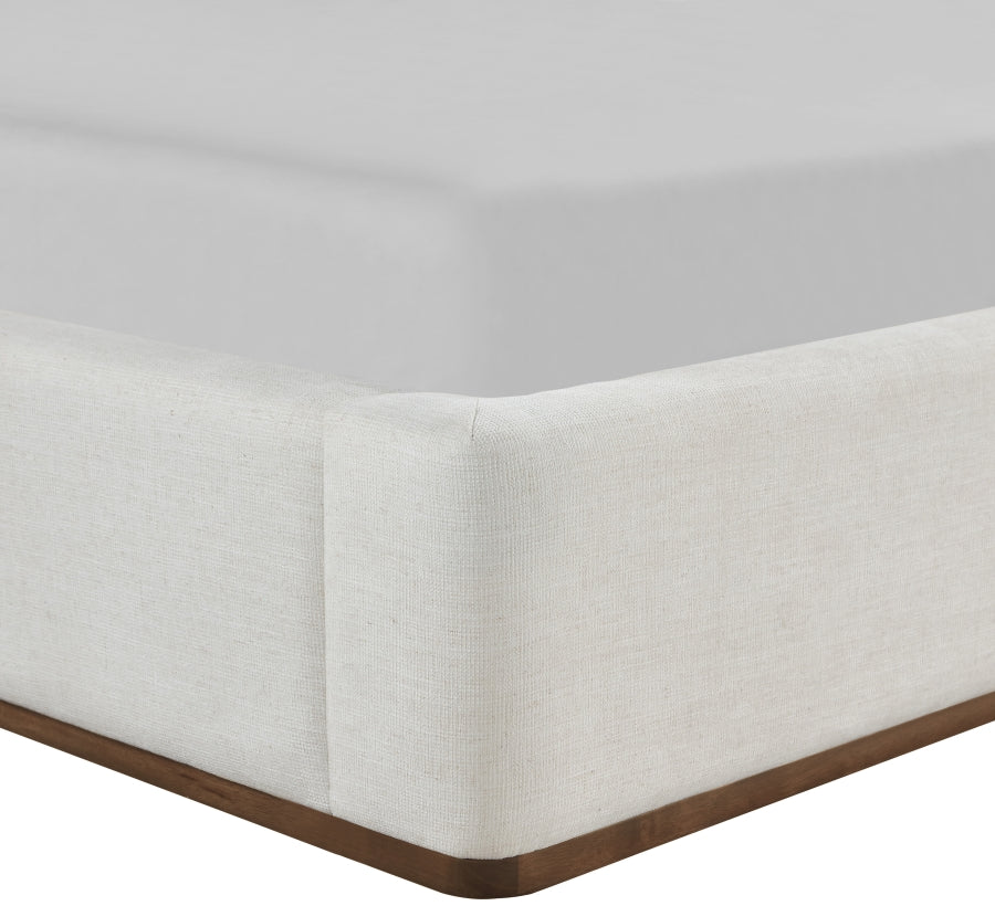 Solange Linen Upholstered Bed