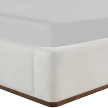 Solange Linen Upholstered Bed