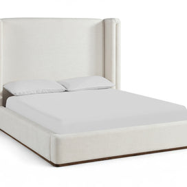 Solange Linen Upholstered Bed