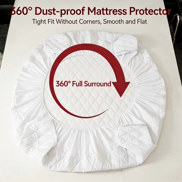 Waterproof Quilted Mattress Pad